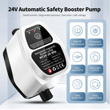 Maxbell 24V Water Pressure boost Pump Controller Bathroom Garden Silent Automatic white