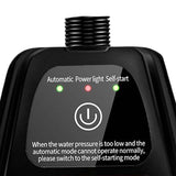 Maxbell 24V Water Pressure boost Pump Controller Bathroom Garden Silent Automatic black