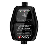 Maxbell 24V Water Pressure boost Pump Controller Bathroom Garden Silent Automatic black