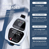 Maxbell Permanent Water Pressure Pump Auto Heater garden Sink Silent Shower white