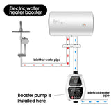 Maxbell Permanent Water Pressure Pump Auto Heater garden Sink Silent Shower white