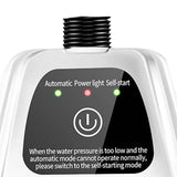 Maxbell Permanent Water Pressure Pump Auto Heater garden Sink Silent Shower white