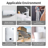 Maxbell Permanent Water Pressure Pump Auto Heater garden Sink Silent Shower blue