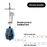 Maxbell Permanent Water Pressure Pump Auto Heater garden Sink Silent Shower blue