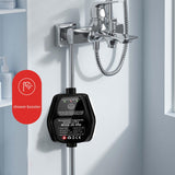 Maxbell Permanent Water Pressure Pump Auto Heater garden Sink Silent Shower black