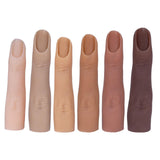 Maxbell Nail finger Fake Finger Nail Manicure for Practicing Women Beginners Style A