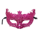 Maxbell Glitter Masquerade Mask Costumes Accessory Fancy Dress Cosplay Women Men Rose Red