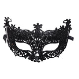Maxbell Glitter Masquerade Mask Costumes Accessory Fancy Dress Cosplay Women Men Black