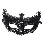 Maxbell Glitter Masquerade Mask Costumes Accessory Fancy Dress Cosplay Women Men Black