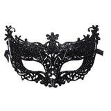 Maxbell Glitter Masquerade Mask Costumes Accessory Fancy Dress Cosplay Women Men Black