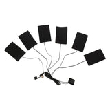 Maxbell Electric Heating Pad USB 6 in 1 Portable Waterproof for Cloth Hiking Jacket