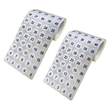 Maxbell Number Stickers Round Labels 1 to 100 for Office Storage Organizing Home