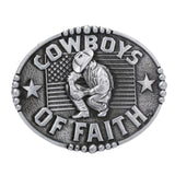 Maxbell Fashion Western Cowboy Belt Buckle Men and Women Rodeo Engraved Accessory