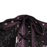 Maxbell Punk Gothic Women Waist Belt Cummerbunds Stretch Decorative Wide Corset Belt