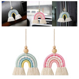 Maxbell Macrame Charm Hanging Ornament Bohemian Pendant for Apartment Bedroom Green