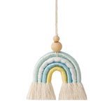 Maxbell Macrame Charm Hanging Ornament Bohemian Pendant for Apartment Bedroom Green