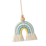 Maxbell Macrame Charm Hanging Ornament Bohemian Pendant for Apartment Bedroom Green