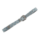 Maxbell Denim Waist Belt Eyelet Belt Retro Style Punk Waistband for Trousers Corset