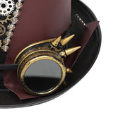 Maxbell Steampunk Top Hat Gothic Vintage Head Gear Costume Party Rustic Headwear