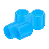 Maxbell 4x Car Tire Valve Caps Illuminated Bike Tire Caps for Bike Motorcycle Blue