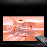 Maxbell Auto heating Fan Car Windshield Defogger Portable for Trucks 12v upgraded