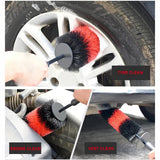 Maxbell Bendable Car Wheel Brush Reusable Multipurpose for Motorcycles SUV L