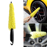Maxbell Car Wheel Tire Rim Brush Rim Scrubber Long Soft for Vehicle