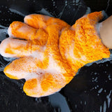 Maxbell Car Wash Mitts Cleaning Glove Strong Absorbent Five Finger for Car Wash