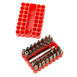 Maxbell 33Pcs Security bit with Extension Bit Holder Torq Screwdriver bit