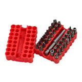 Maxbell 33Pcs Security bit with Extension Bit Holder Torq Screwdriver bit