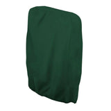 Maxbell Folding Chair Cover with Storage Bag Chair Cover Foldable for Lawn Outdoor green