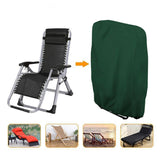 Maxbell Folding Chair Cover with Storage Bag Chair Cover Foldable for Lawn Outdoor green