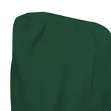 Maxbell Folding Chair Cover with Storage Bag Chair Cover Foldable for Lawn Outdoor green