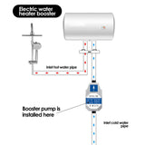 Maxbell Water Pressure Boosting Pump 24V Portable Silent Head 15M for Home