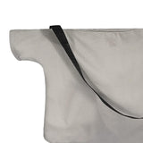 Maxbell Replacement Black Zip Blower Bag Zippered Bottom Dump Bag for Lawn Argent
