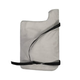 Maxbell Replacement Black Zip Blower Bag Zippered Bottom Dump Bag for Lawn Argent