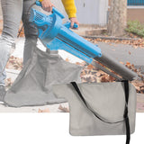 Maxbell Replacement Black Zip Blower Bag Zippered Bottom Dump Bag for Lawn Argent