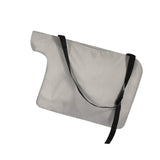 Maxbell Replacement Black Zip Blower Bag Zippered Bottom Dump Bag for Lawn Argent