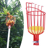 Maxbell Multipurpose Fruits Catcher Lightweight Deep Basket Metal for Outdoor Home