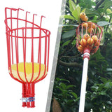 Maxbell Multipurpose Fruits Catcher Lightweight Deep Basket Metal for Outdoor Home