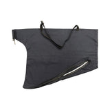 Maxbell Replacement Black Zip Blower Bag Zippered Bottom Dump Bag for Lawn Black