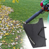 Maxbell Replacement Black Zip Blower Bag Zippered Bottom Dump Bag for Lawn Black