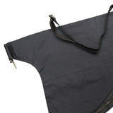 Maxbell Replacement Black Zip Blower Bag Zippered Bottom Dump Bag for Lawn Black