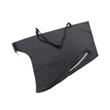 Maxbell Replacement Black Zip Blower Bag Zippered Bottom Dump Bag for Lawn Black