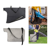Maxbell Replacement Black Zip Blower Bag Zippered Bottom Dump Bag for Lawn Black