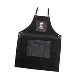 Maxbell Chef Aprons Practical Cape Accessories Hair Cutting Apron for Adult  81cmx78cm Black