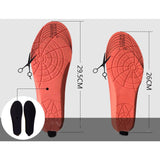 Maxbell #Heated Shoe Insoles Mat Rechargeable for Running Hiking Outdoor Sports 29.5cm