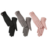 Maxbell Winter Gloves Forefinger Touch Screen Windproof for Running Driving Cycling Black