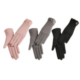 Maxbell Winter Gloves Forefinger Touch Screen Windproof for Running Driving Cycling Black