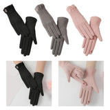 Maxbell Winter Gloves Forefinger Touch Screen Windproof for Running Driving Cycling Black